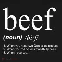 Beef Funny Definition Doggie Tank thumb 4
