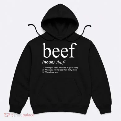 Beef Funny Definition Hoodie