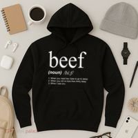 Beef Funny Definition Hoodie thumb 3