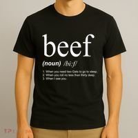 Beef Funny Definition T-Shirt thumb 3