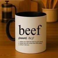 Beef Funny Definition Coffee Mug thumb 4
