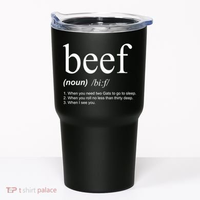 Beef Funny Definition Tumbler