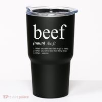 Beef Funny Definition Tumbler thumb 0