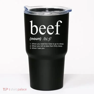 Beef Funny Definition Tumbler