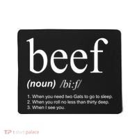 Beef Funny Definition Mousepad thumb 0