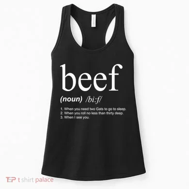 Beef Funny Definition Women's Tank Top