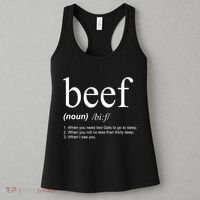 Beef Funny Definition Women's Tank Top thumb 3