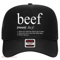 Beef Funny Definition Hat thumb 0
