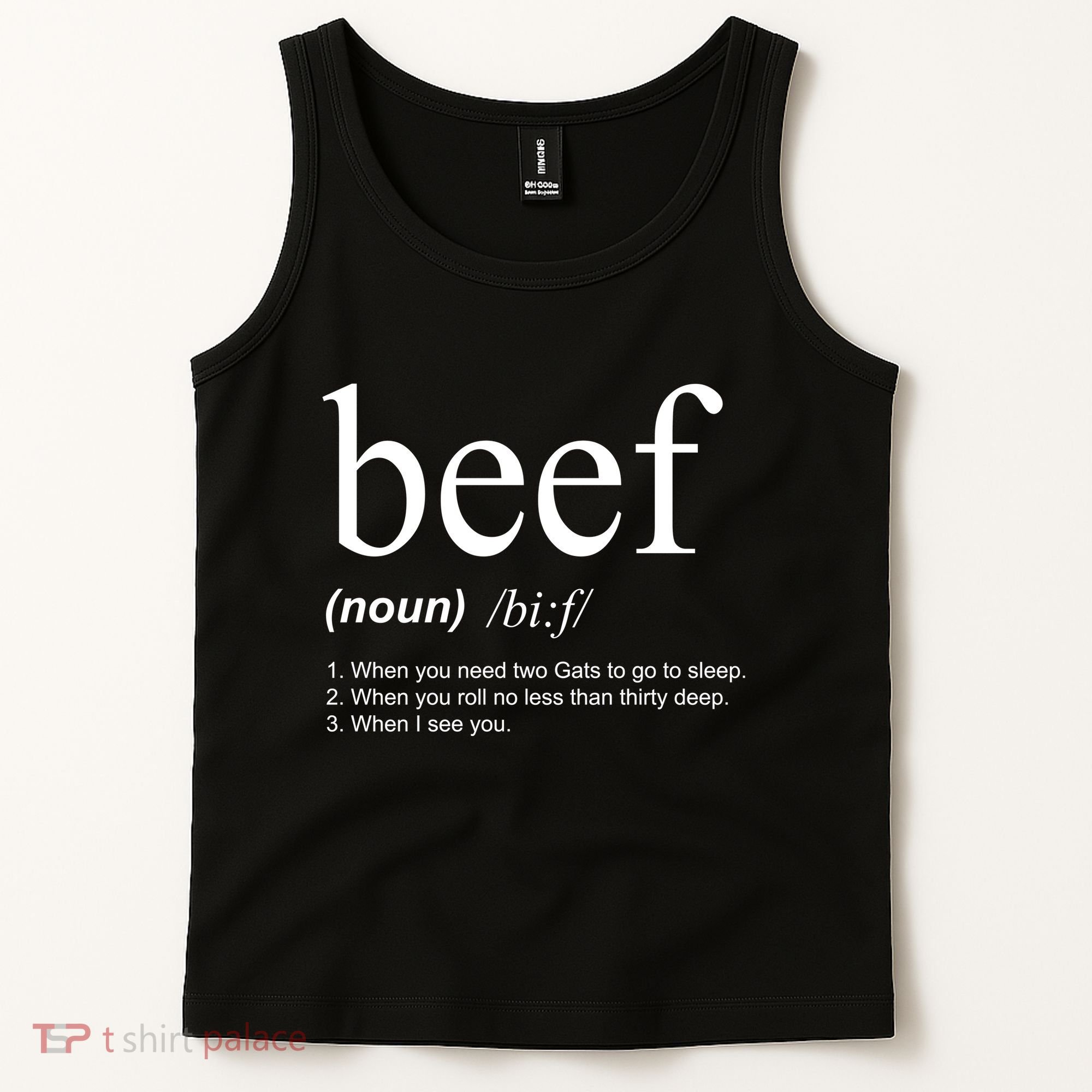 Beef Funny Definition Tank Top