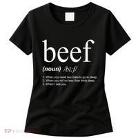 Beef Funny Definition Women's T-Shirt thumb 0