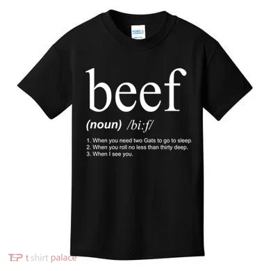 Beef Funny Definition Kids T-Shirt