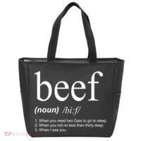 Beef Funny Definition Tote Bag thumb 0