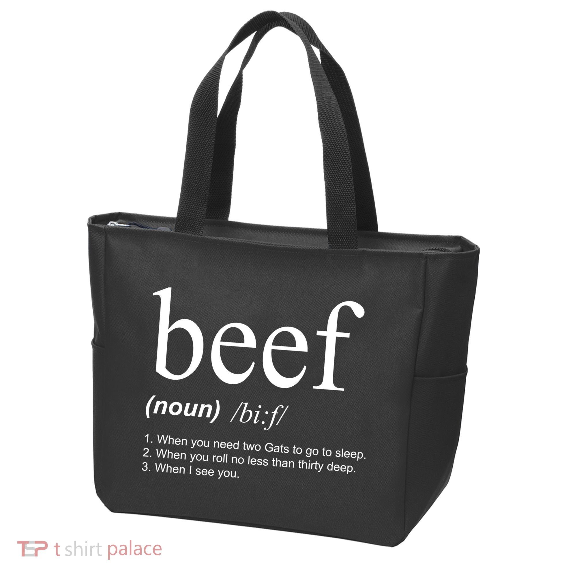 Beef Funny Definition Tote Bag