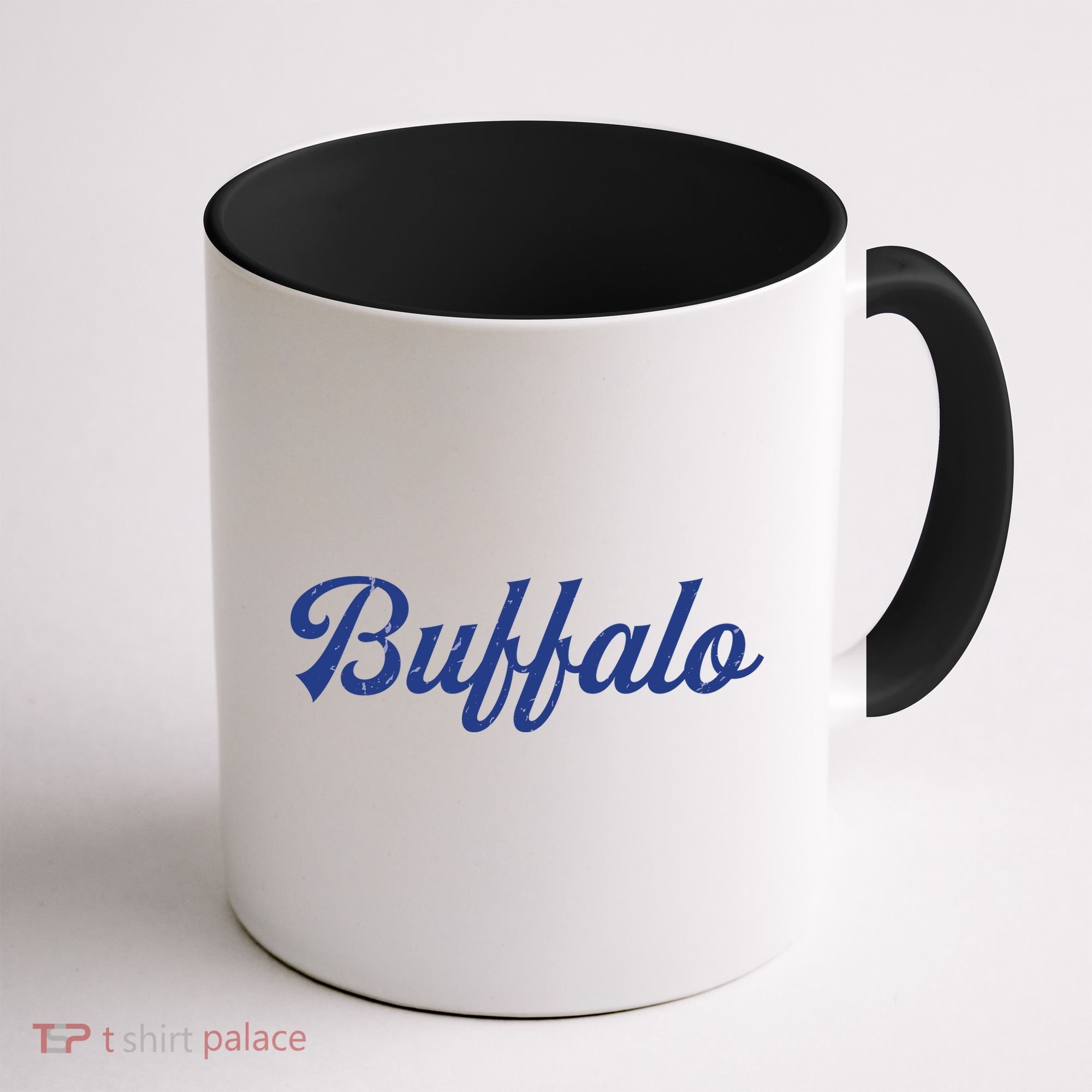 Buffalo Football Distressed Coffee Mug
