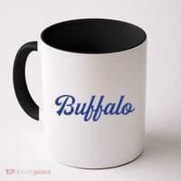 Buffalo Football Distressed Coffee Mug thumb 0