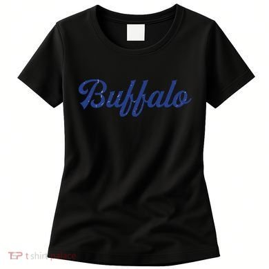 Buffalo Football Distressed Women's T-Shirt