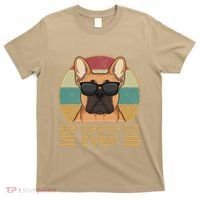 Best Frenchie Dad Ever Funny French Bulldog Dog Owner Gift T-Shirt thumb 0
