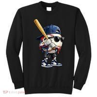 Baseball Fan Drip Ice Cream Sweatshirt thumb 0