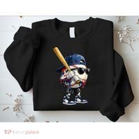 Baseball Fan Drip Ice Cream Sweatshirt thumb 2