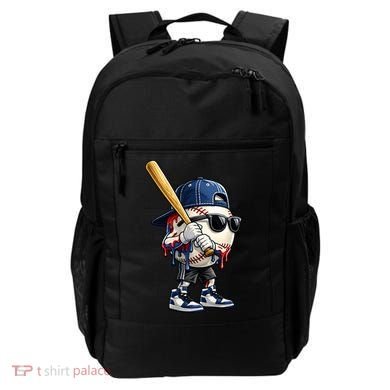 Baseball Fan Drip Ice Cream Backpack