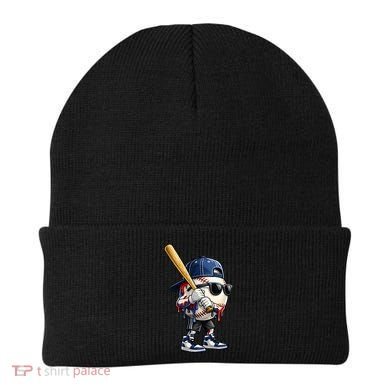 Baseball Fan Drip Ice Cream Beanie