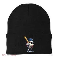 Baseball Fan Drip Ice Cream Beanie thumb 0