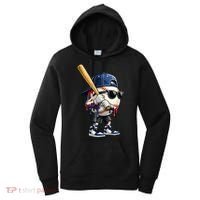 Baseball Fan Drip Ice Cream Women's Hoodie thumb 0