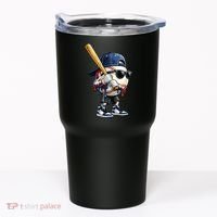 Baseball Fan Drip Ice Cream Tumbler thumb 0
