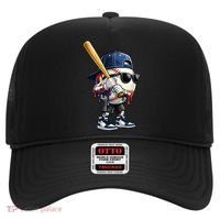Baseball Fan Drip Ice Cream Hat thumb 0