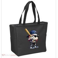 Baseball Fan Drip Ice Cream Tote Bag thumb 2