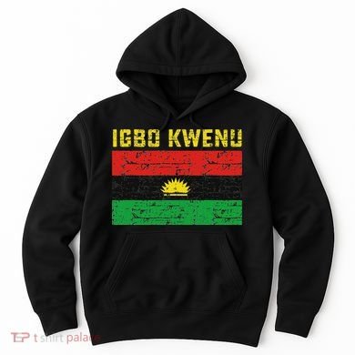 Biafran Flag Design Hoodie