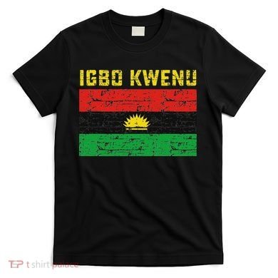 Biafran Flag Design T-Shirt