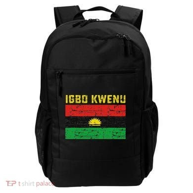 Biafran Flag Design Backpack