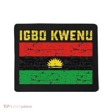 Biafran Flag Design Mousepad