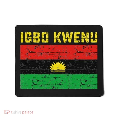 Biafran Flag Design Mousepad