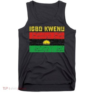 Biafran Flag Design Tank Top