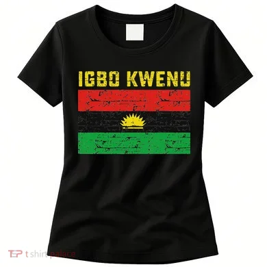 Biafran Flag Design Women's T-Shirt