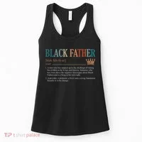 Black Father Definition Fathers Day Women's Tank Top thumb 0