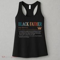 Black Father Definition Fathers Day Women's Tank Top thumb 3
