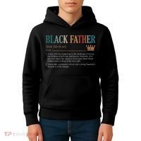 Black Father Definition Fathers Day Kids Hoodie thumb 4