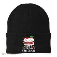 Bichon Frise Dogs Merry Day Mom Dad Have A Pawsome Christmas Cute Gift Beanie thumb 0