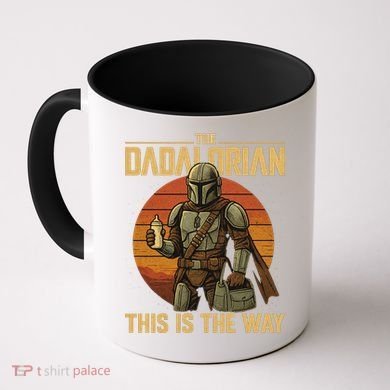 Best Fathers Day Dad The Dadalorian Coffee Mug