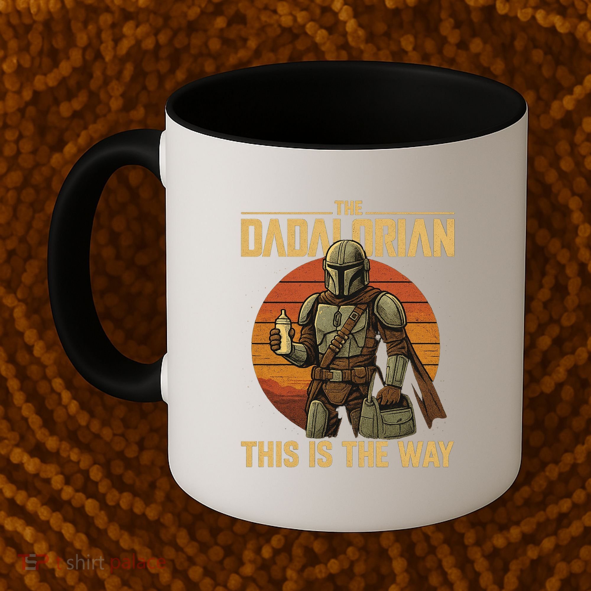 Best Fathers Day Dad The Dadalorian Coffee Mug