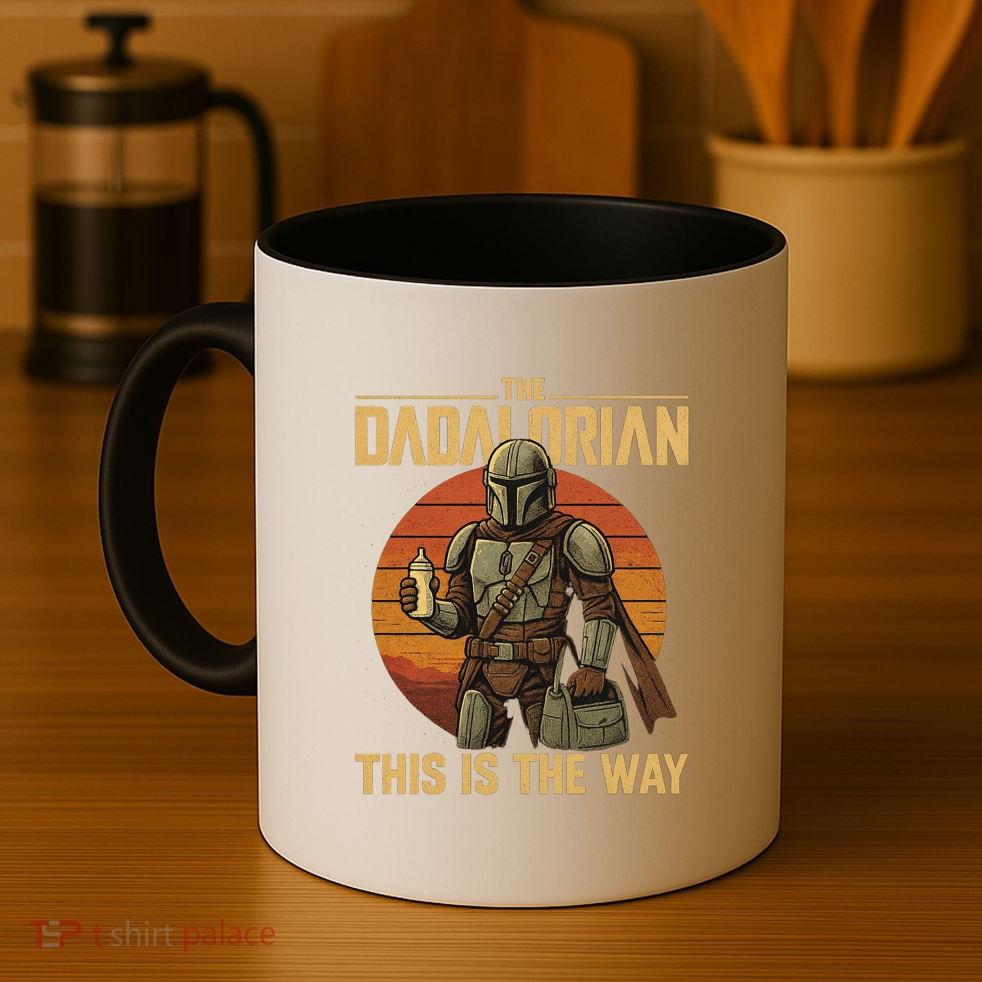 Best Fathers Day Dad The Dadalorian Coffee Mug
