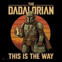 Best Fathers Day Dad The Dadalorian Coffee Mug thumb 5