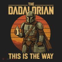 Best Fathers Day Dad The Dadalorian Tumbler thumb 3