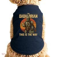 Best Fathers Day Dad The Dadalorian Doggie Tank thumb 0