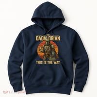 Best Fathers Day Dad The Dadalorian Hoodie thumb 0