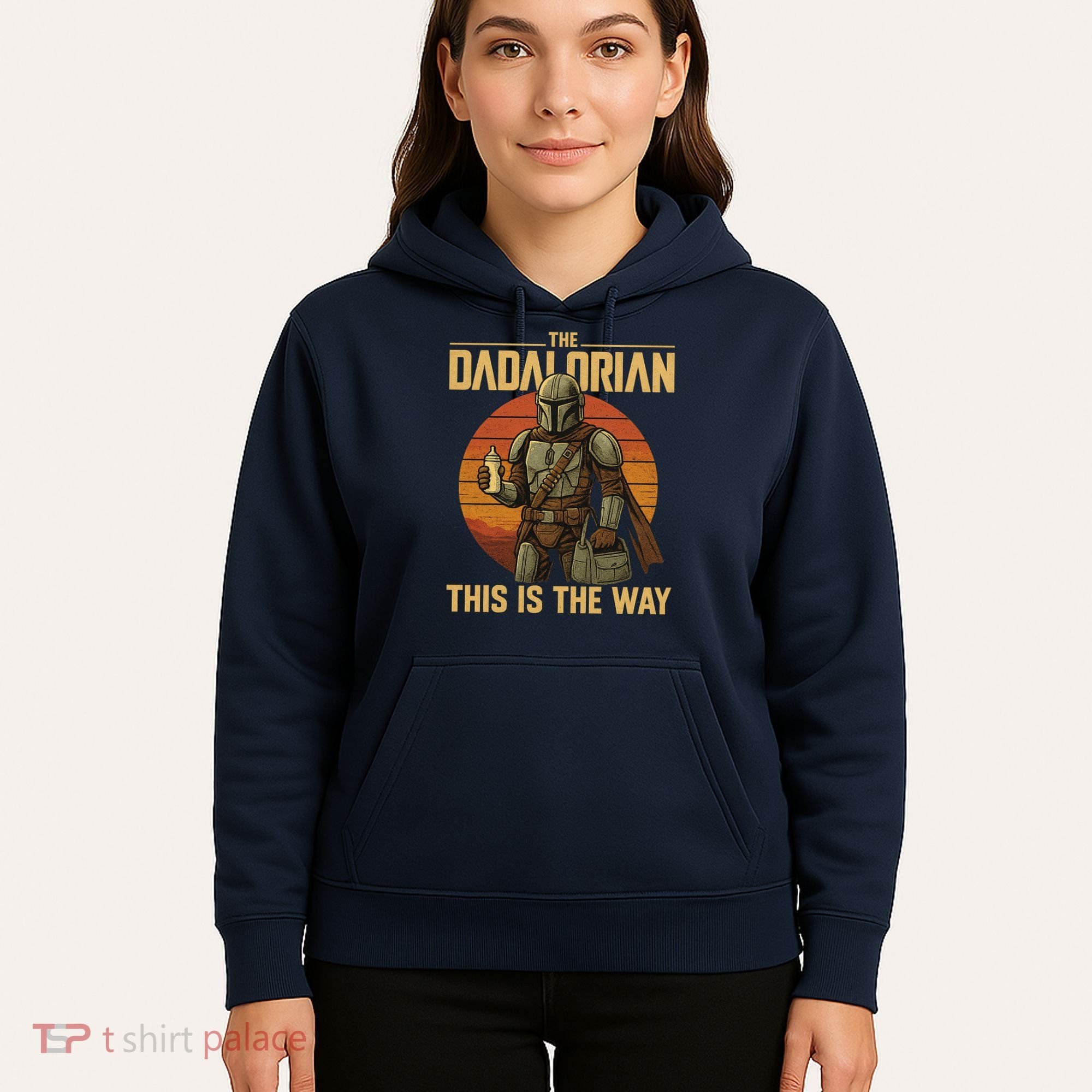 Best Fathers Day Dad The Dadalorian Hoodie
