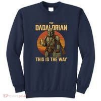 Best Fathers Day Dad The Dadalorian Sweatshirt thumb 0